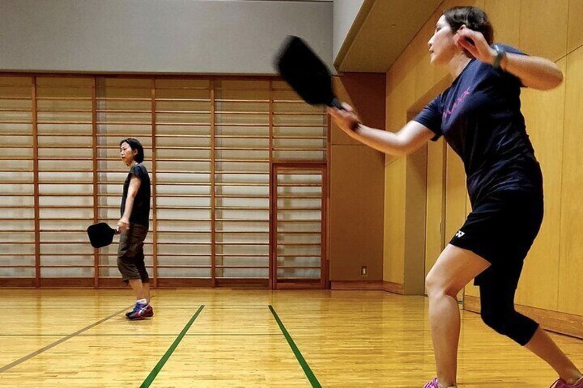 Pickleball in Osaka with Local Players!