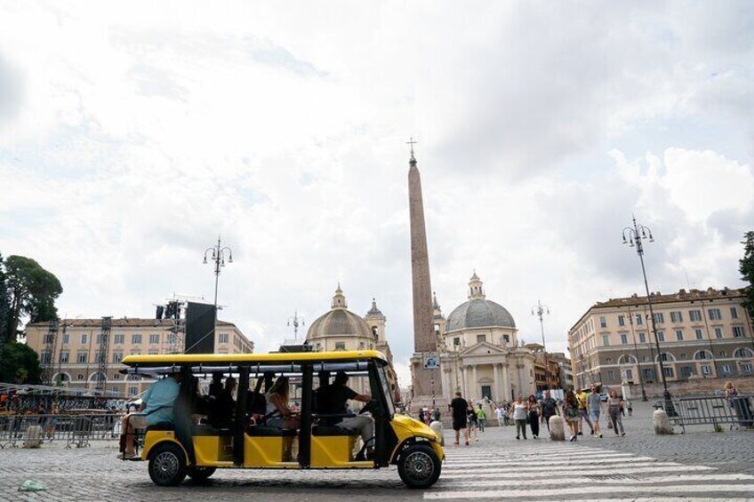  Golf Cart Driving Tour: Rome City Highlights in 2.5 hrs