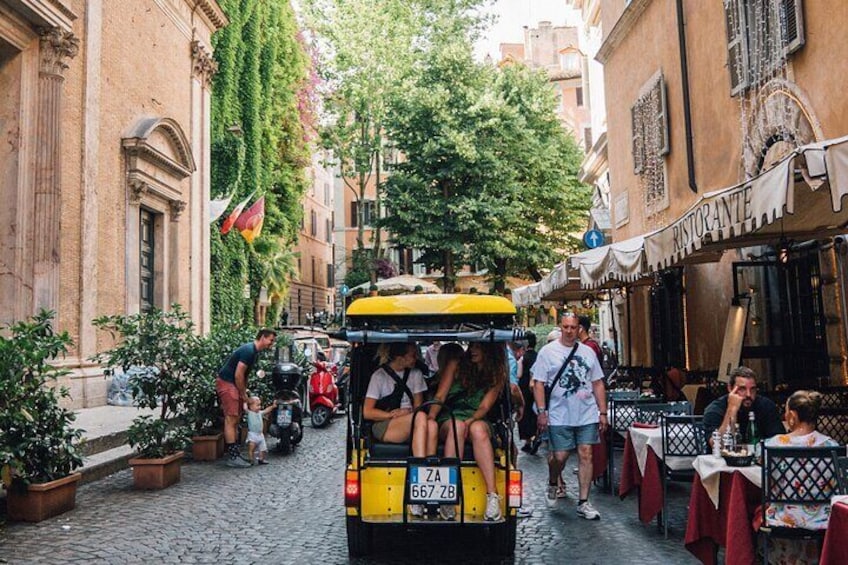 Rome Cobblestone Streets