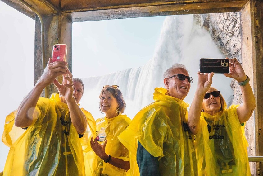 Picture 2 for Activity Niagara Falls: Guided Tour with Behind the Falls & Boat Ride