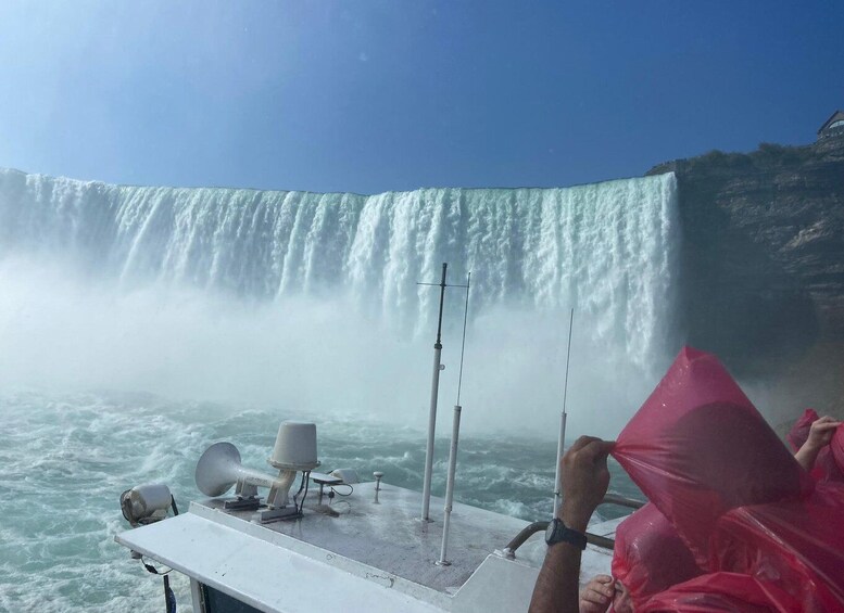 Picture 9 for Activity Niagara Falls: Guided Tour with Behind the Falls & Boat Ride