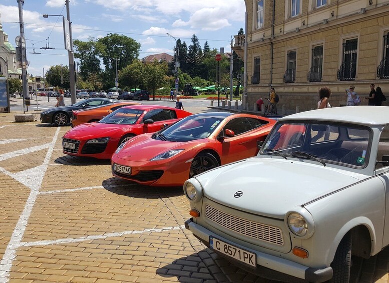 Picture 1 for Activity Sofia: Communist Relics Driving Tour In A Trabant Car
