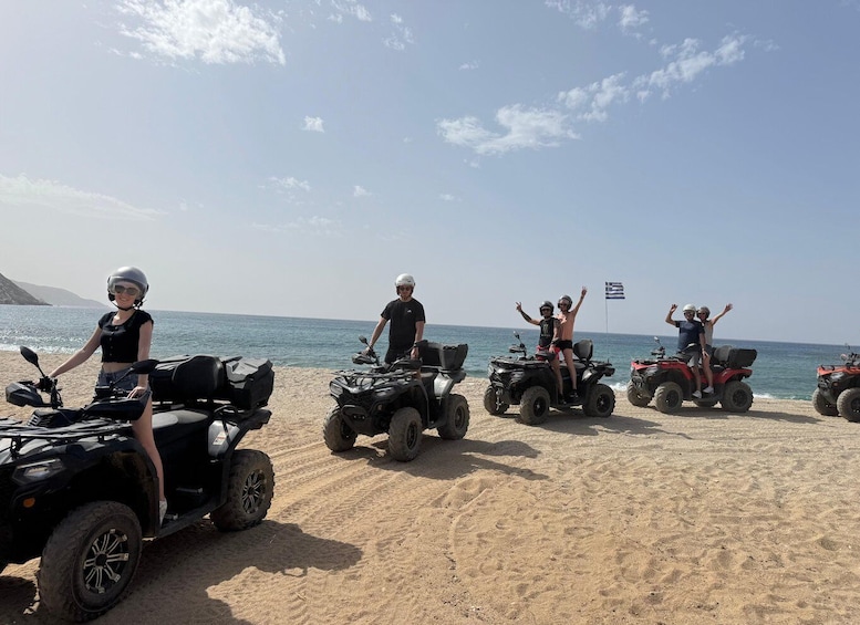 Agia Pelagia Crete Quad Bike authentic backland Tour
