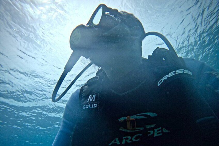 Private Discovery Scuba Diving with Underwater video 