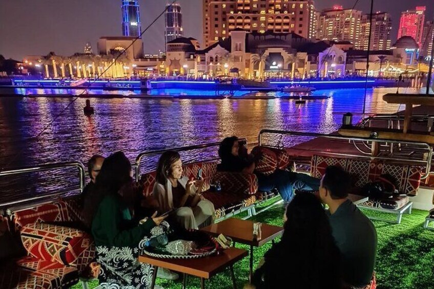 Night view in upper Deck Area