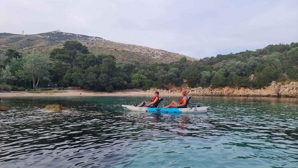 Picture 5 for Activity Kayak tour in Cala Moresca - Aperitif and Dolphin watching