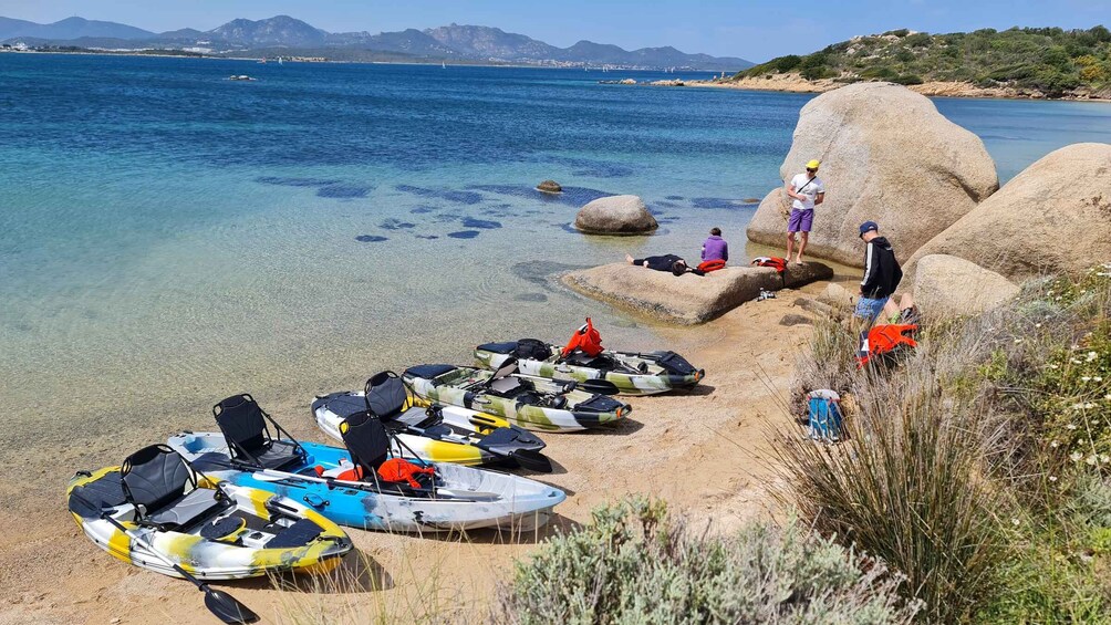 Picture 3 for Activity Kayak tour in Cala Moresca - Aperitif and Dolphin watching