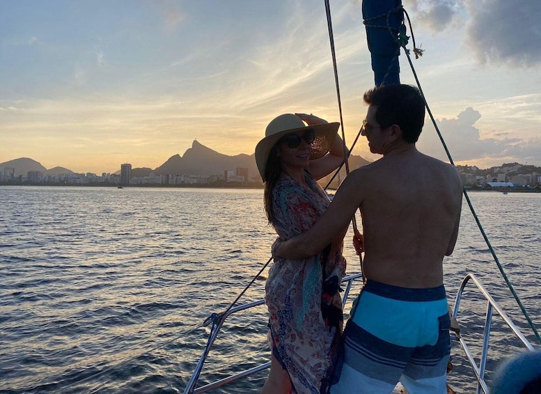 Picture 3 for Activity Rio de Janeiro: Sunset Sailboat Tour with Open Bar