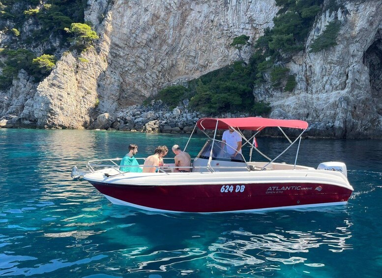 Picture 2 for Activity Dubrovnik: All-inclusive Islands and Caves Private Boat Tour