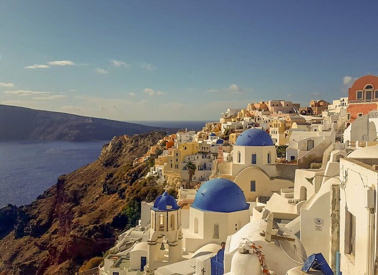 Picture 3 for Activity Santorini: Private Sunset Tour with Wine Tasting and Dinner