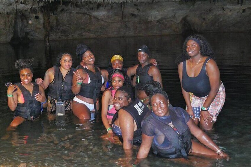 ATV Tour, Ziplines and Cenote with Lunch and Transportation