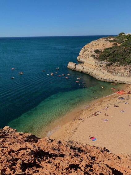 Picture 15 for Activity From Faro: Benagil, Algar Seco, and Marinha Adventure Tour