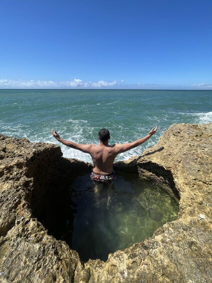 Picture 10 for Activity From Faro: Benagil, Algar Seco, and Marinha Adventure Tour