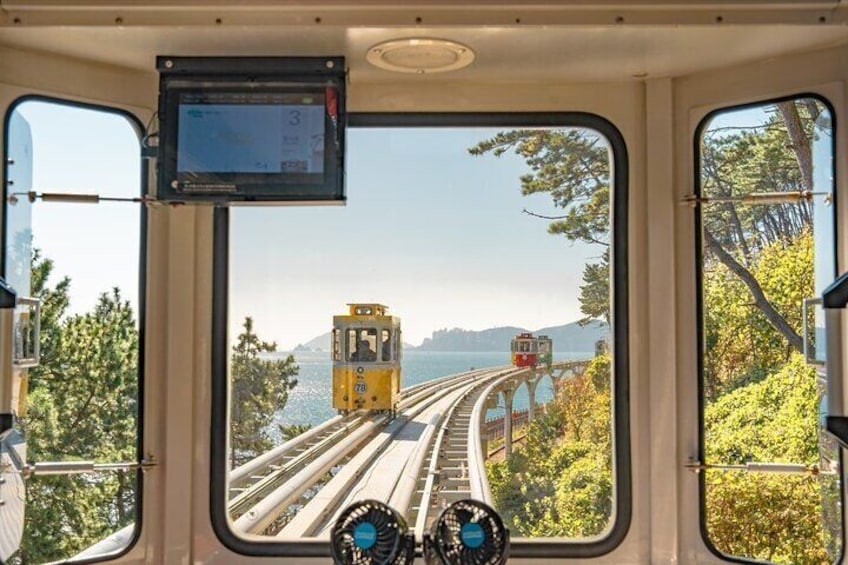 Busan's Coastal Charm & Culture: Sky Capsule and Gamcheon Village