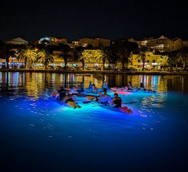 Picture 18 for Activity Split: Illuminated Evening Guided Kayaking Tour