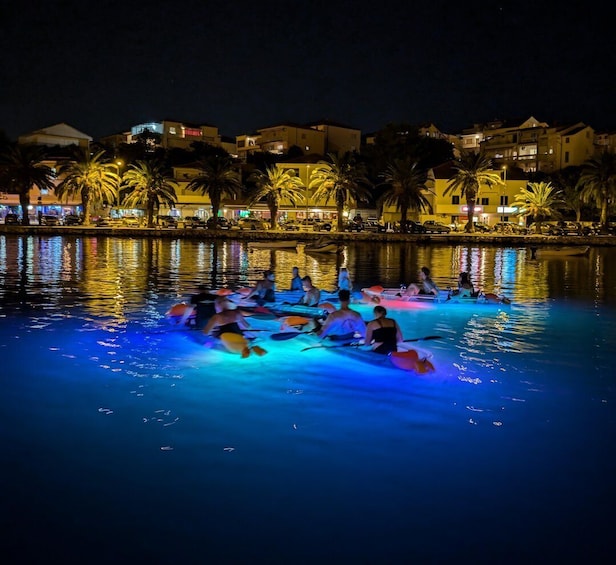 Picture 18 for Activity Split: Illuminated Evening Guided Kayaking Tour