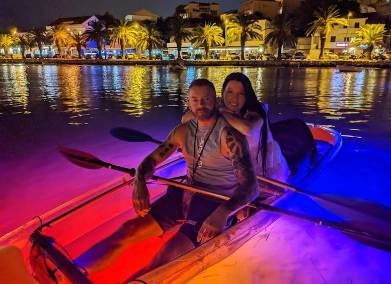 Picture 18 for Activity Split: Illuminated Evening Guided Kayaking Tour