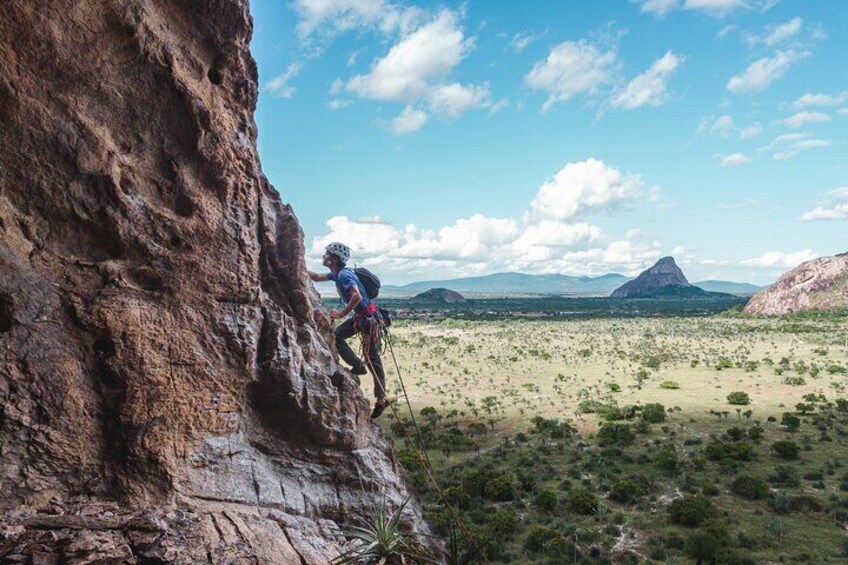 Climbing the Morro da Toca