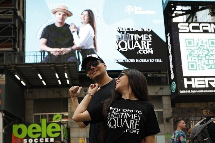 Times Square Billboard Experience - See Yourself on a Billboard!