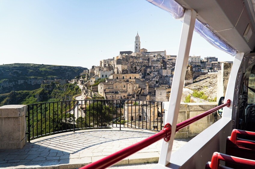 Open-Top Hop-On Hop-Off Bus Tour in Matera