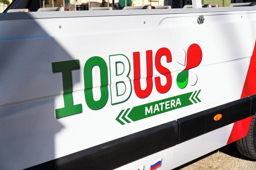 Open-Top Hop-On Hop-Off Bus Tour in Matera