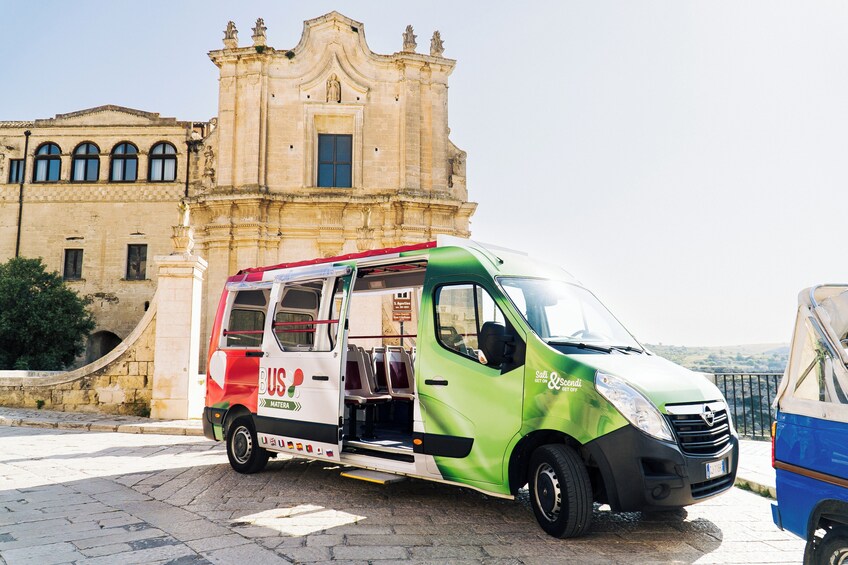 Open-Top Hop-On Hop-Off Bus Tour in Matera