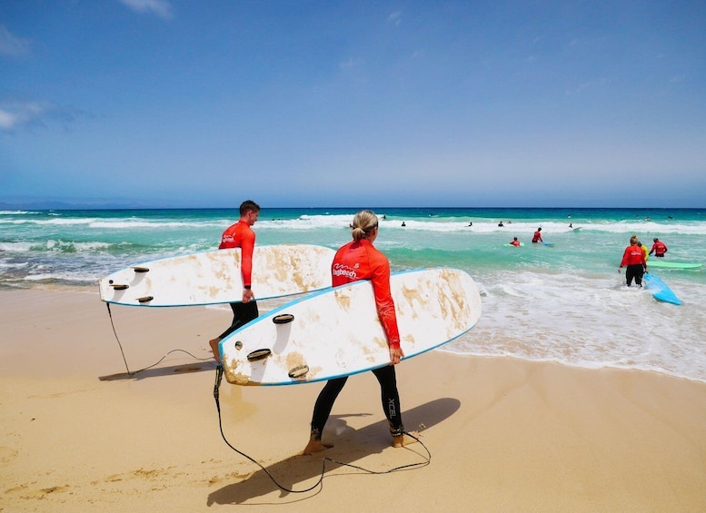 Picture 1 for Activity Learn to Surf in the north of Fuerteventura!