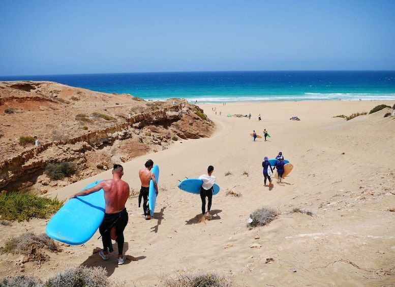 Learn to Surf in the north of Fuerteventura!