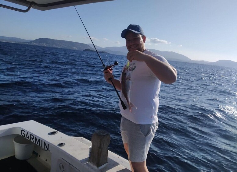Picture 19 for Activity Athens: Fishing Trip Experience on a Boat with Seafood Meal