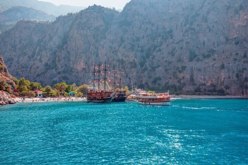 Blue Lagoon, Butterfly Valley and Oludeniz Islands Boat Trip