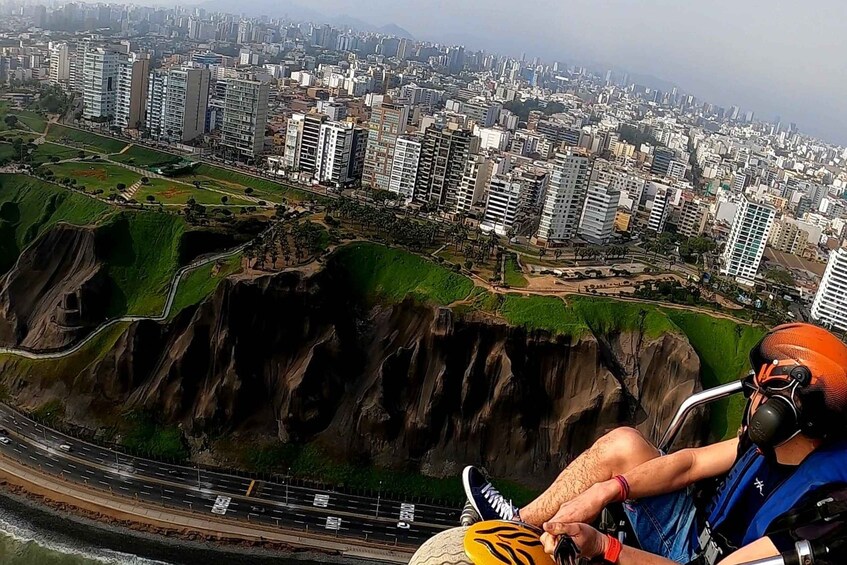 Picture 1 for Activity Lima: Paragliding Flight Over Costa Verde