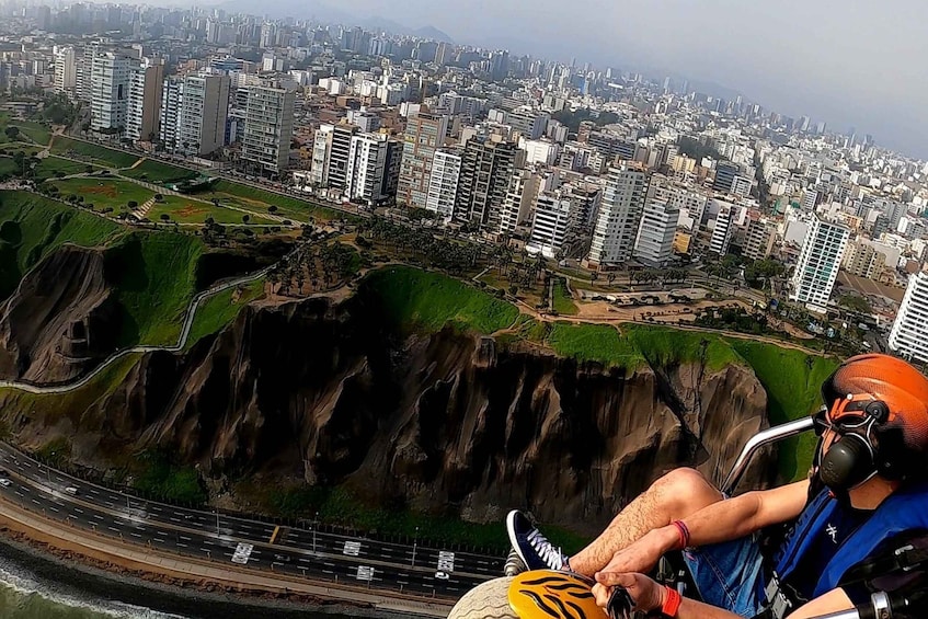 Picture 1 for Activity Lima: Paragliding Flight Over Costa Verde