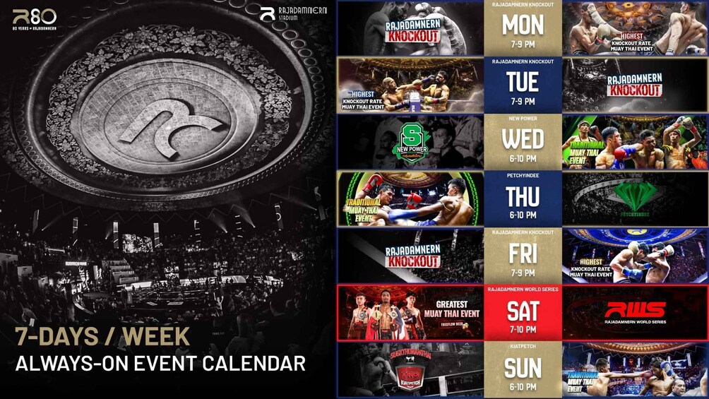 Picture 13 for Activity Bangkok: Muay Thai Boxing Tickets at Rajadamnern Stadium