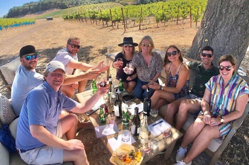 Adventures with Destination Drivers at Booker Vineyards.