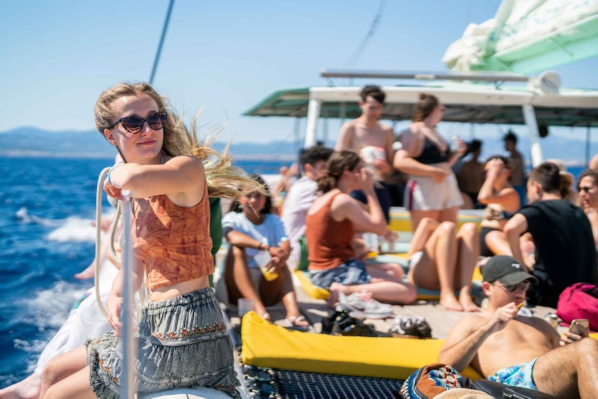 Picture 6 for Activity Palma de Mallorca: 5-Hour Catamaran Cruise with Lunch & Swim