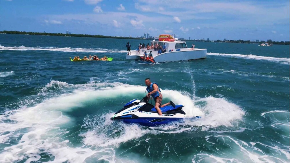 Picture 13 for Activity Miami: Catamaran Cruise with Water Sports Package and Party