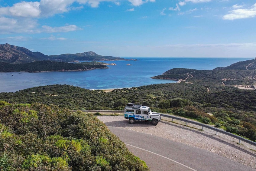 From Cagliari: 4x4 Beaches & Mountains Tour of Chia
