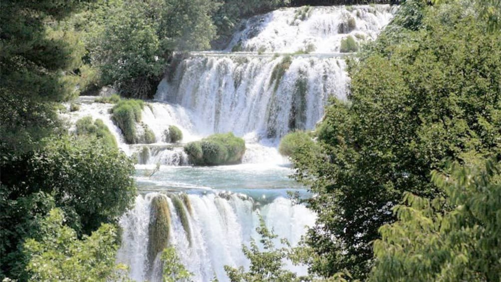 Waterfall in Croatia 