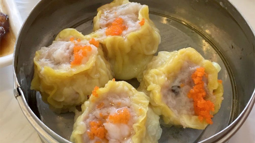 Dim sum on the A Wok Around Chinatown tour in Vancouver BC