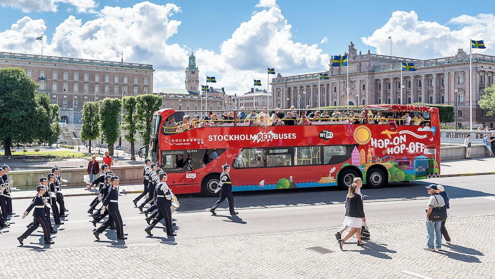 Stockholm sightseeing Hop on Hop off bus ticket