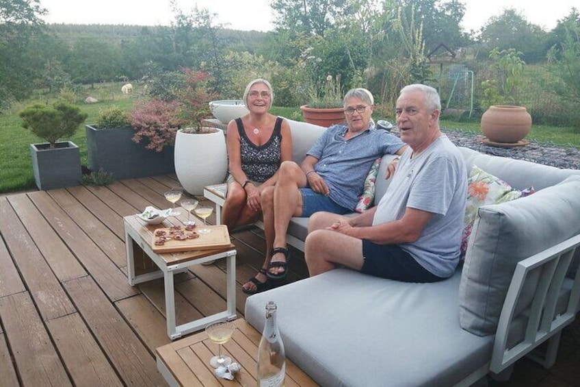 Classy Apéritif Lunch with Breathtaking Nature Views