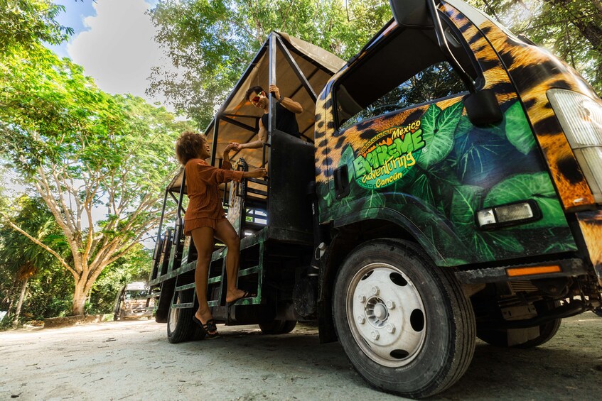 Horseback Riding & ATV Jungle Adventure with Ziplines & Cenote