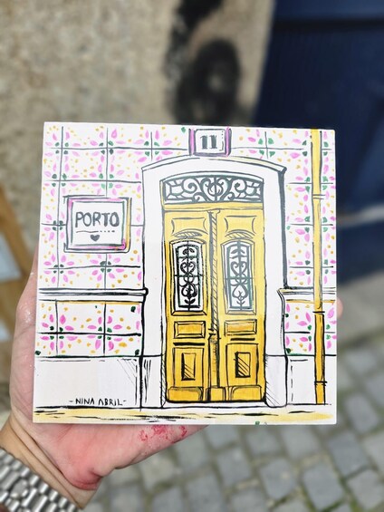 Picture 26 for Activity Porto: Tile Painting and Cocktails in Downtown Porto