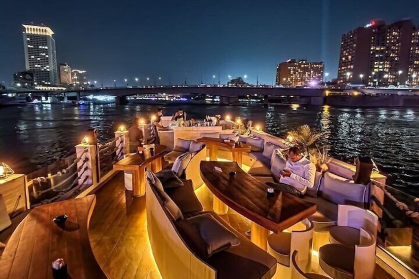 2 Hours Open Air Nile Cruise in Cairo & Giza