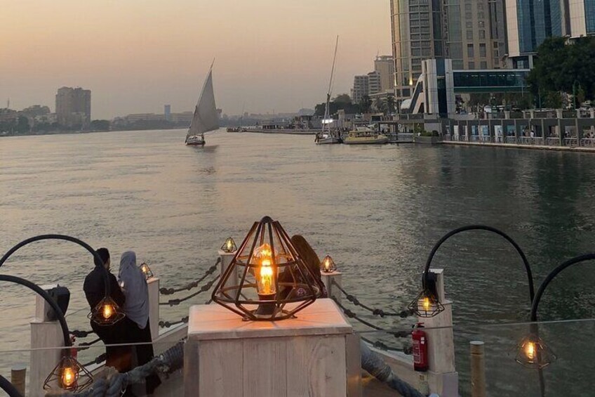 2 Hours Open Air Nile Cruise in Cairo & Giza