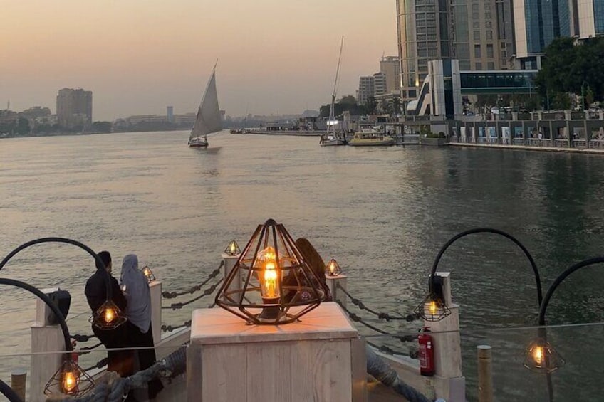 2 Hours Open Air Nile Cruise in Cairo & Giza