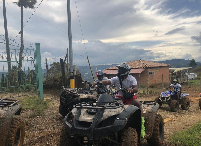 Picture 9 for Activity Medellin Off-Road Adventure Tour by Quad Bike