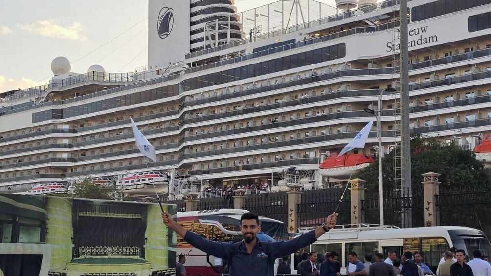 From Port Said: Cairo and Giza Pyramids Private Day Tour