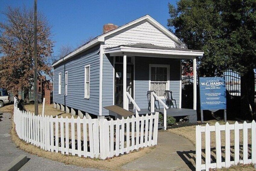 W.C. Handy's home - where the Father of the Blues created music history.