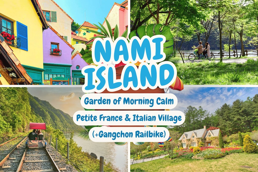 Picture 19 for Activity Seoul: Nami Island with Garden & Petite France (+ Railbike)